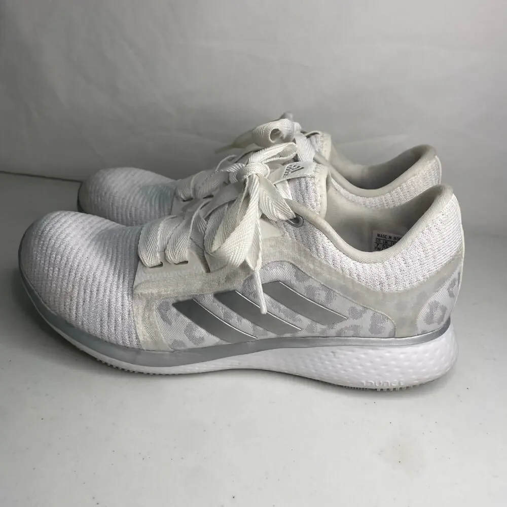Adidas Edge Lux‎ 4 White Cheetah Sneakers Athletic Walking Shoes Size 7
